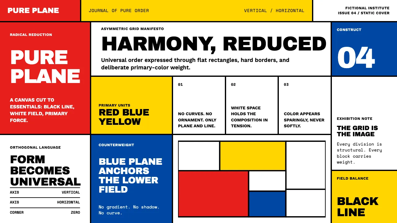 De Stijl — Cover
