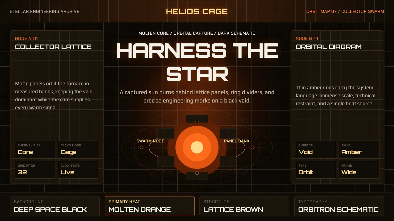 Dyson Sphere Megastructure — Cover