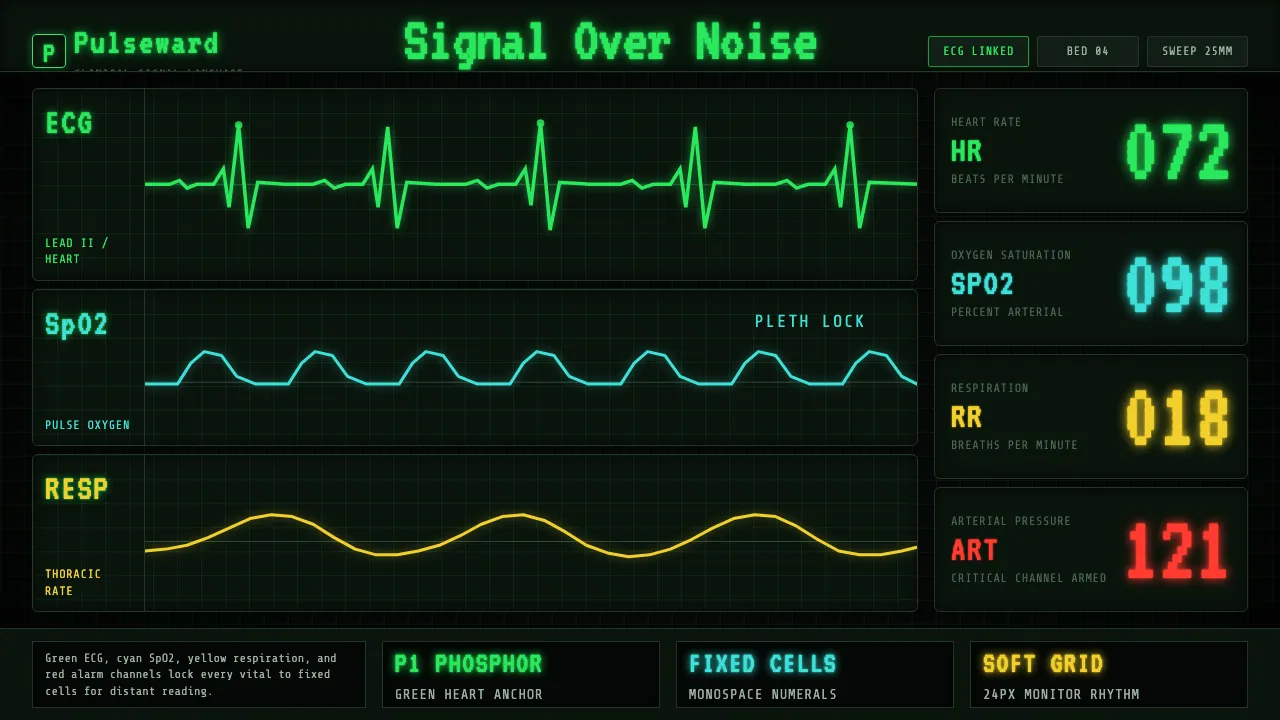 EKG Vital Monitor — Cover