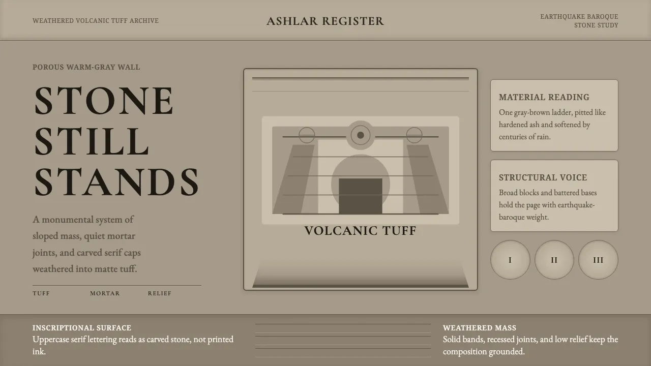 Philippine Adobe Tuff — Cover