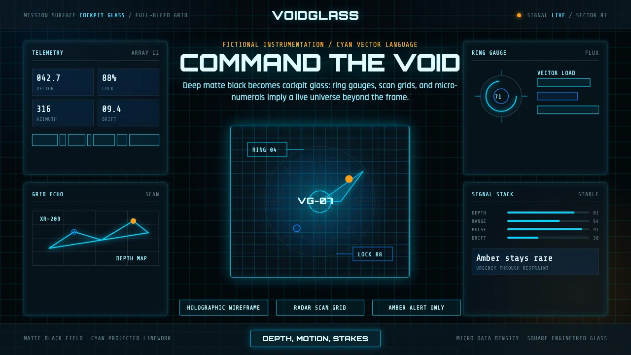 FUI Sci-Fi HUD — Cover