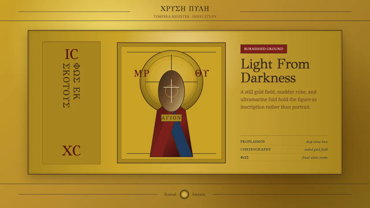Mount Athos Icon — Cover