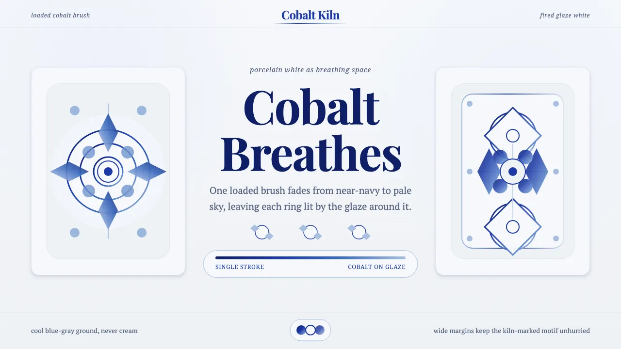 Gzhel Blue Porcelain — Cover