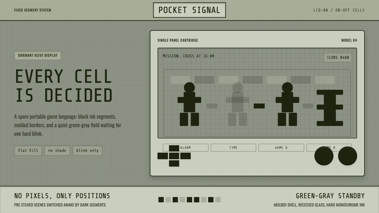 Handheld LCD Game — Cover