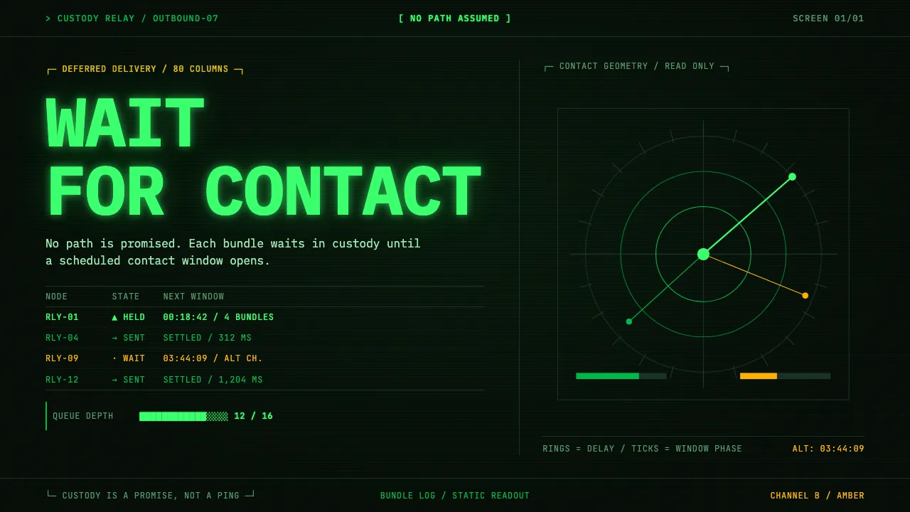Interplanetary Internet Relay — Cover