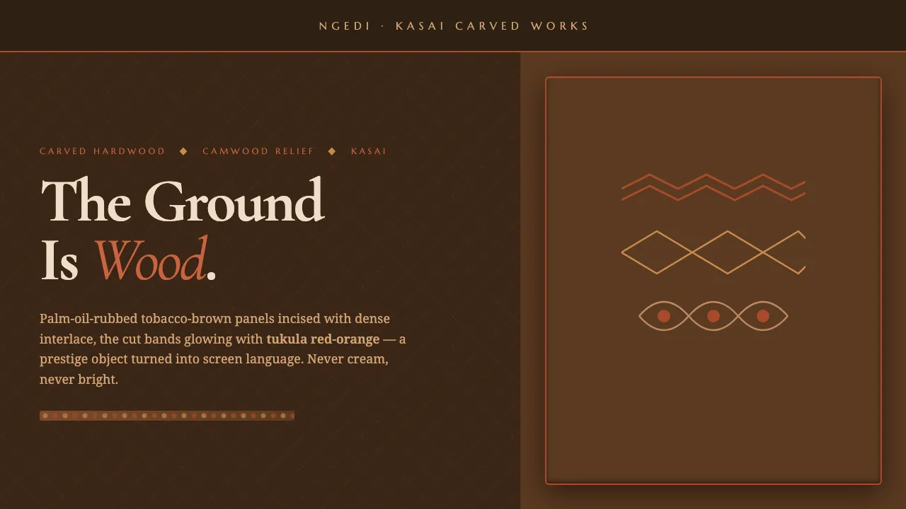 Kuba Calabash Brown — Cover
