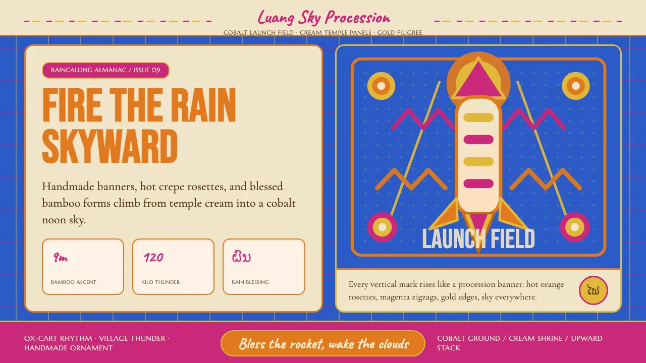 Lao Luang Pho (Bun Bang Fai Rocket) — Cover