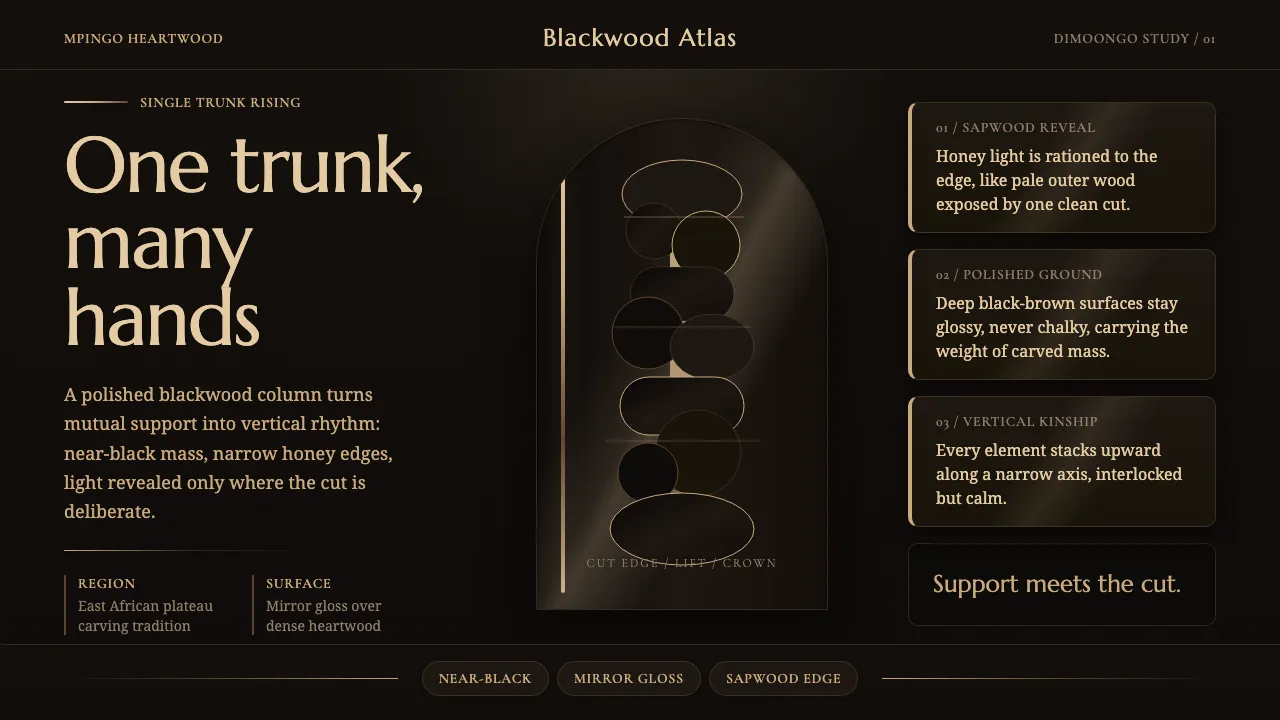 Makonde Ujamaa Blackwood — Cover
