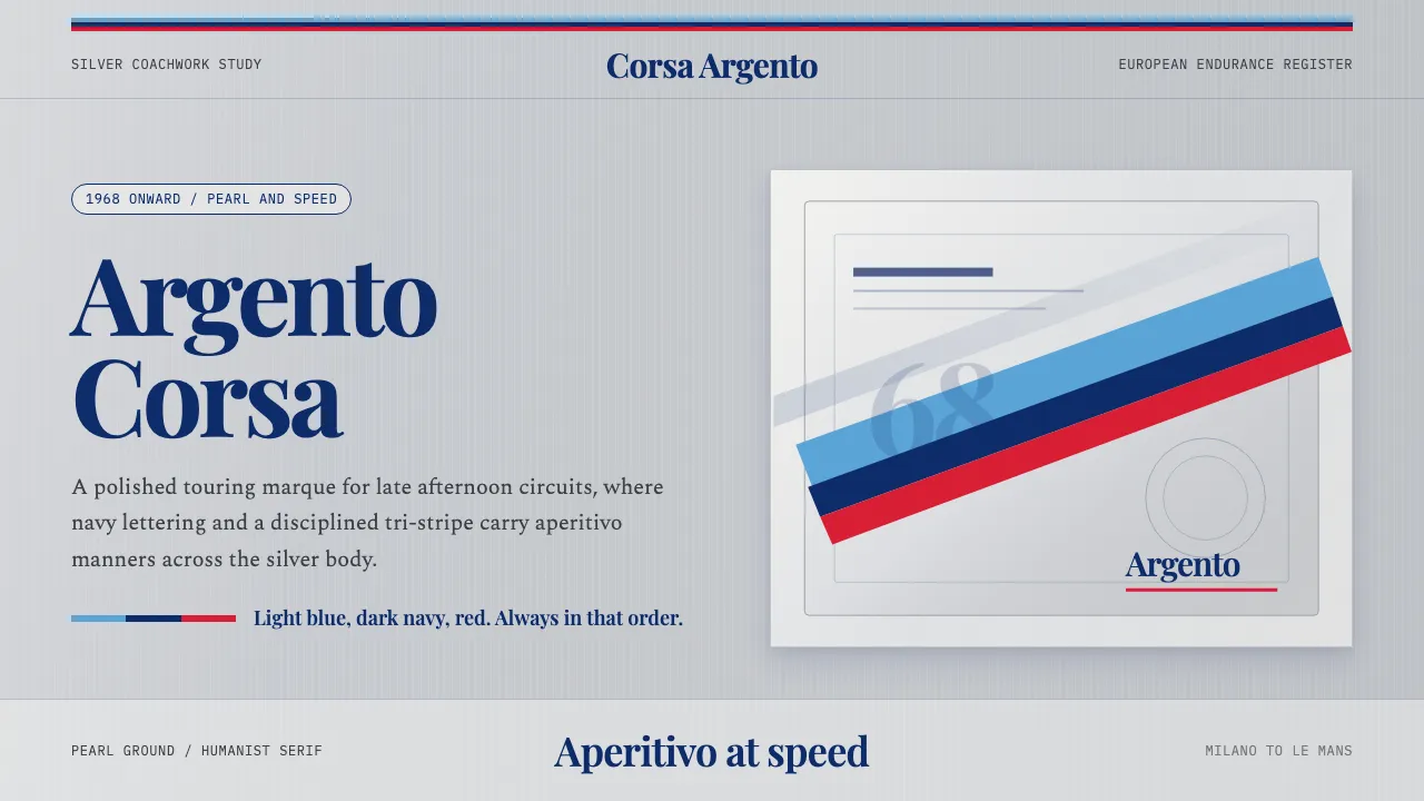 Martini Racing Stripes — Cover