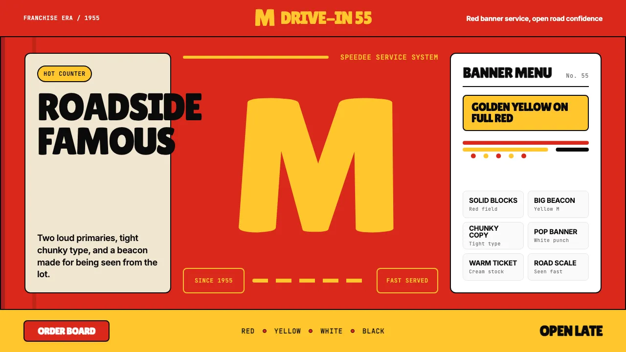 McDonald's Golden Arches — Cover