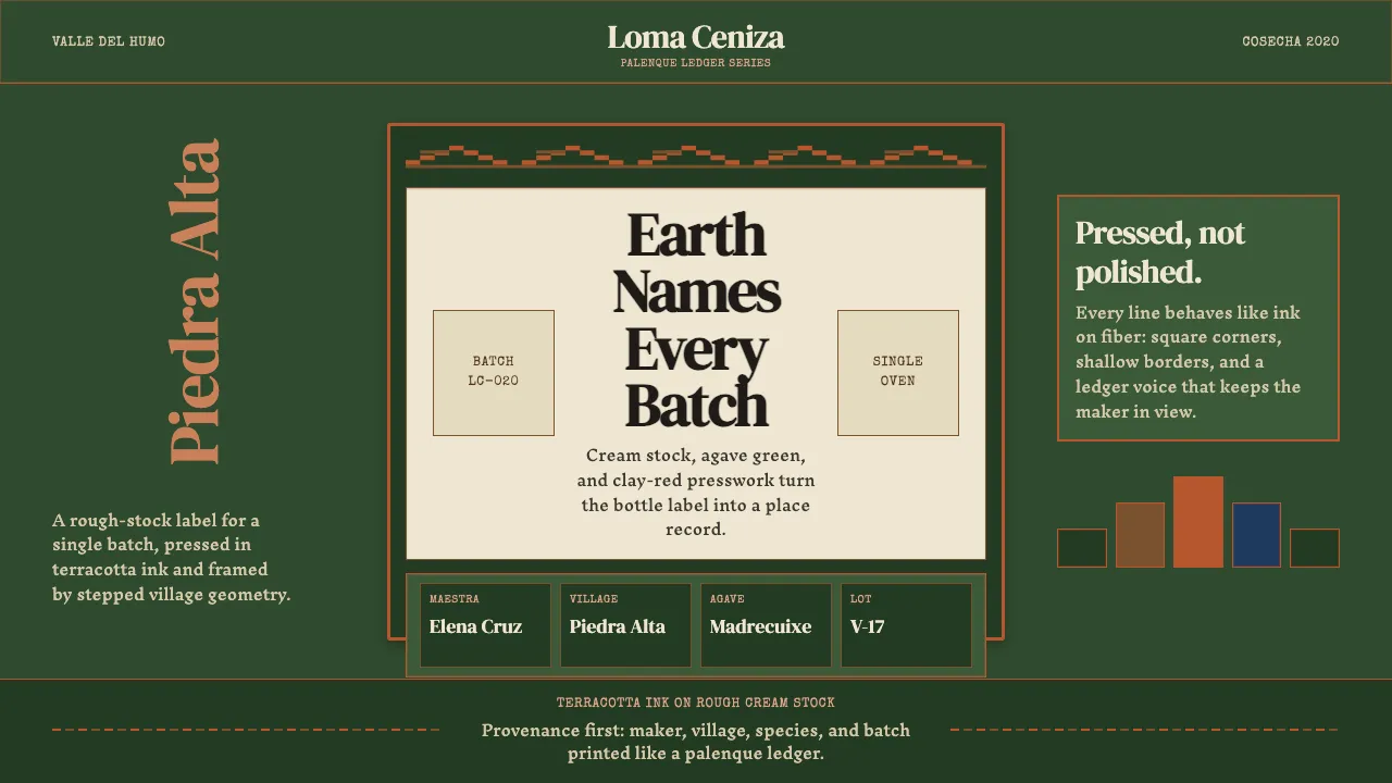 Mexican Mezcal Craft — Cover