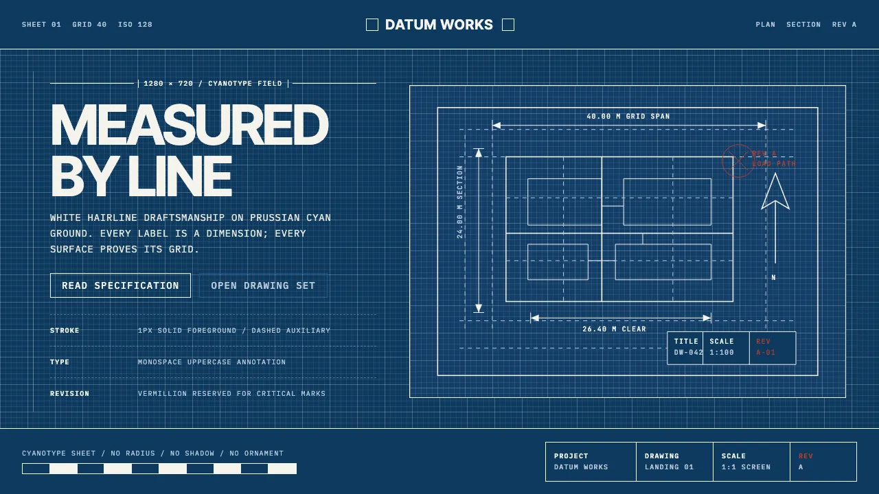 Architectural Blueprint — Cover