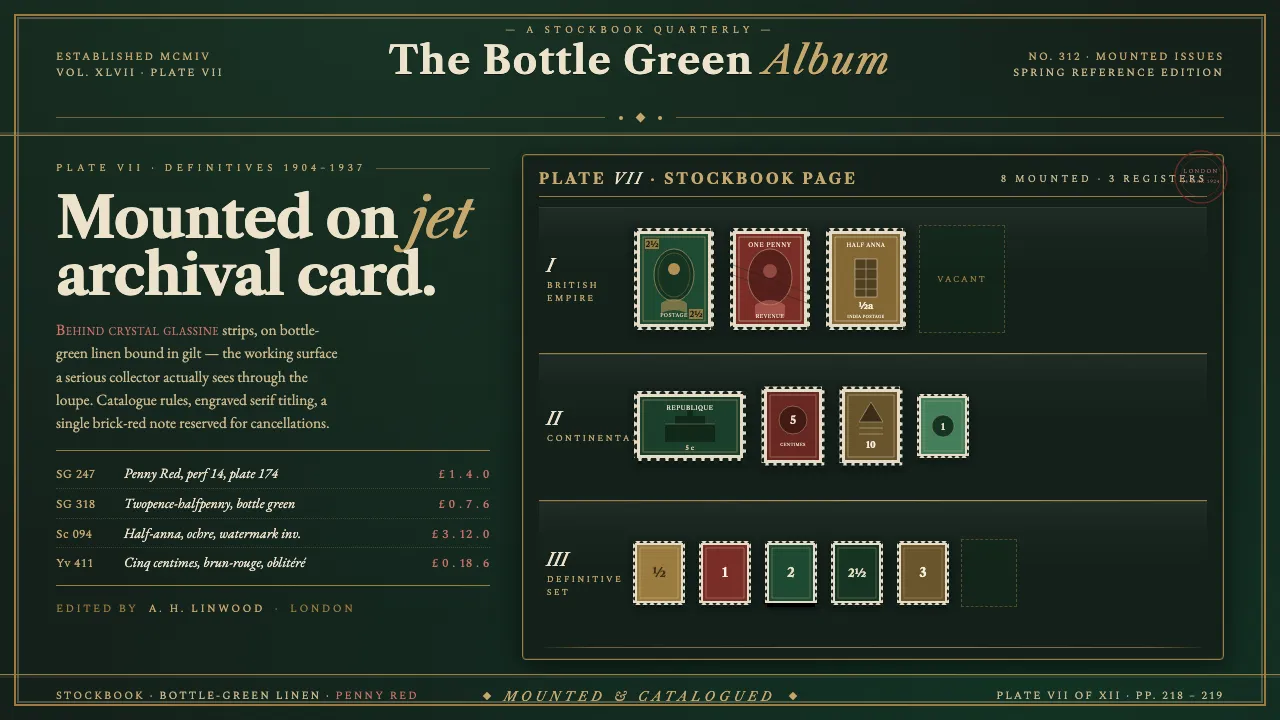 Stamp Album — Cover