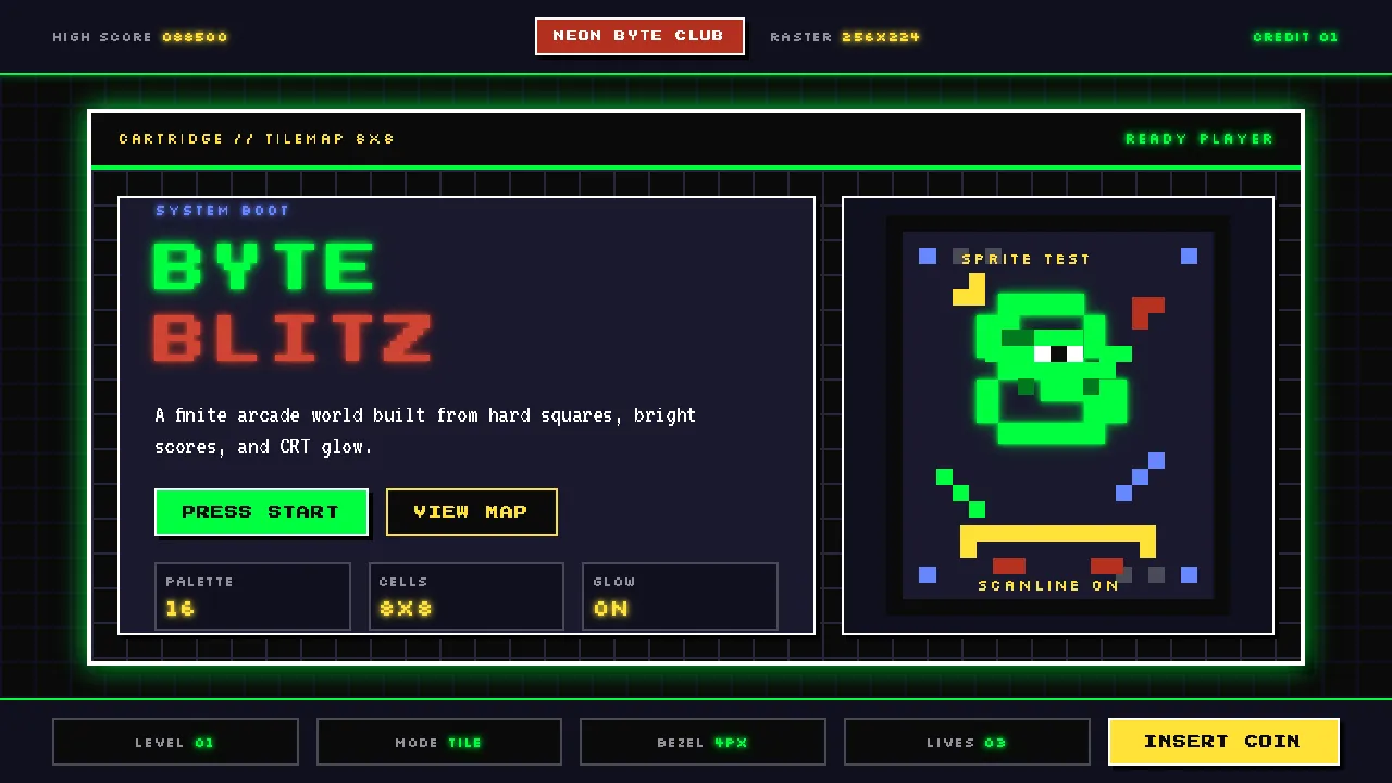 Pixel Art / 8-bit Retro — Cover