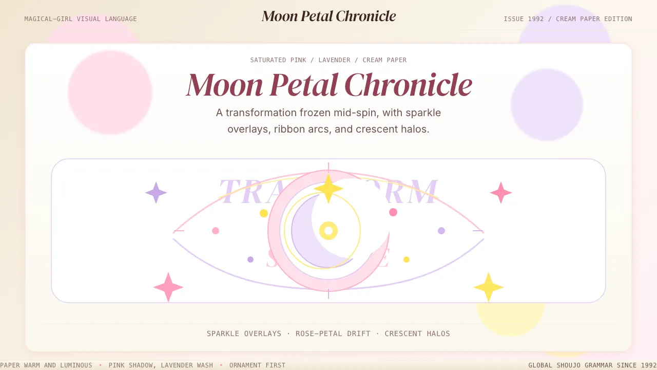 Sailor Moon Shoujo — Cover