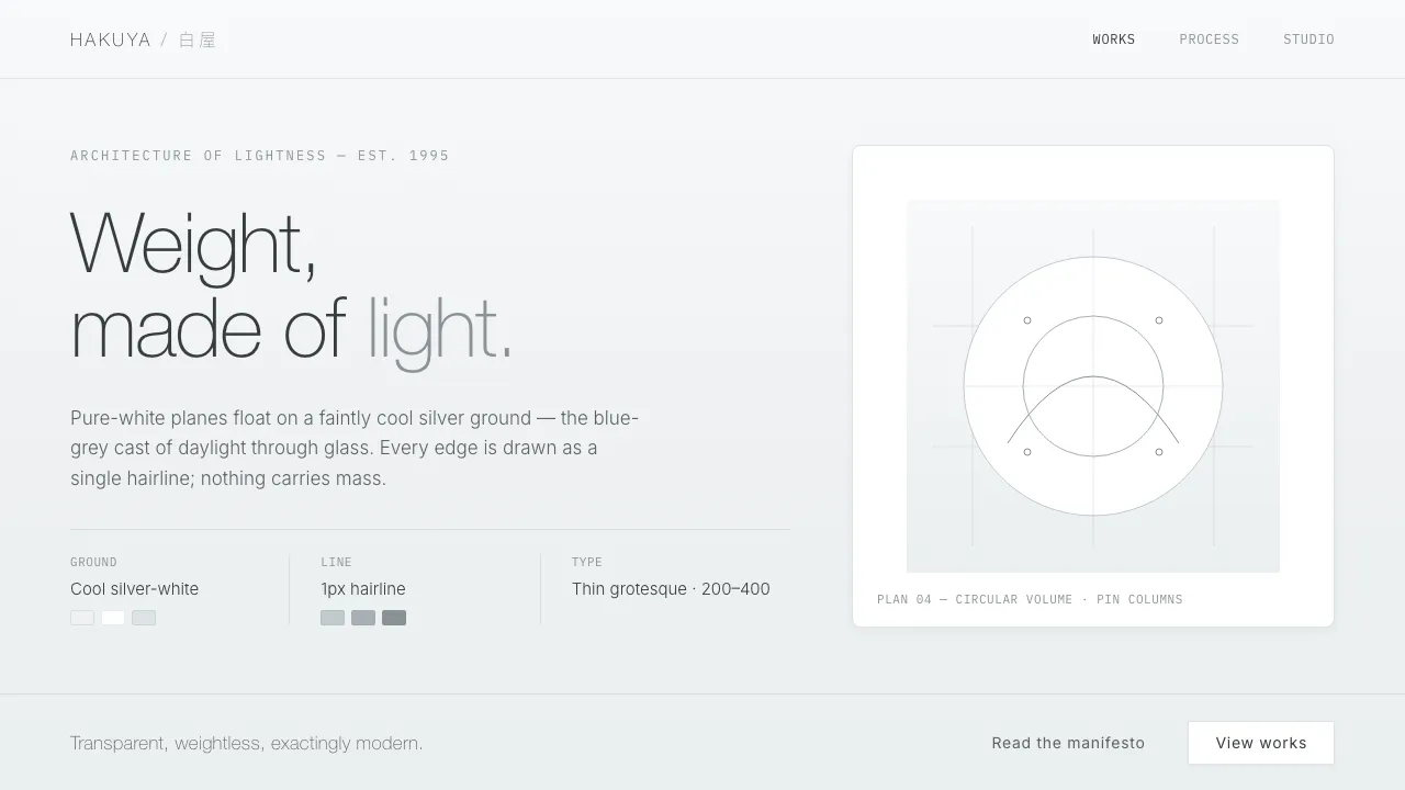 SANAA White Lightness — Cover