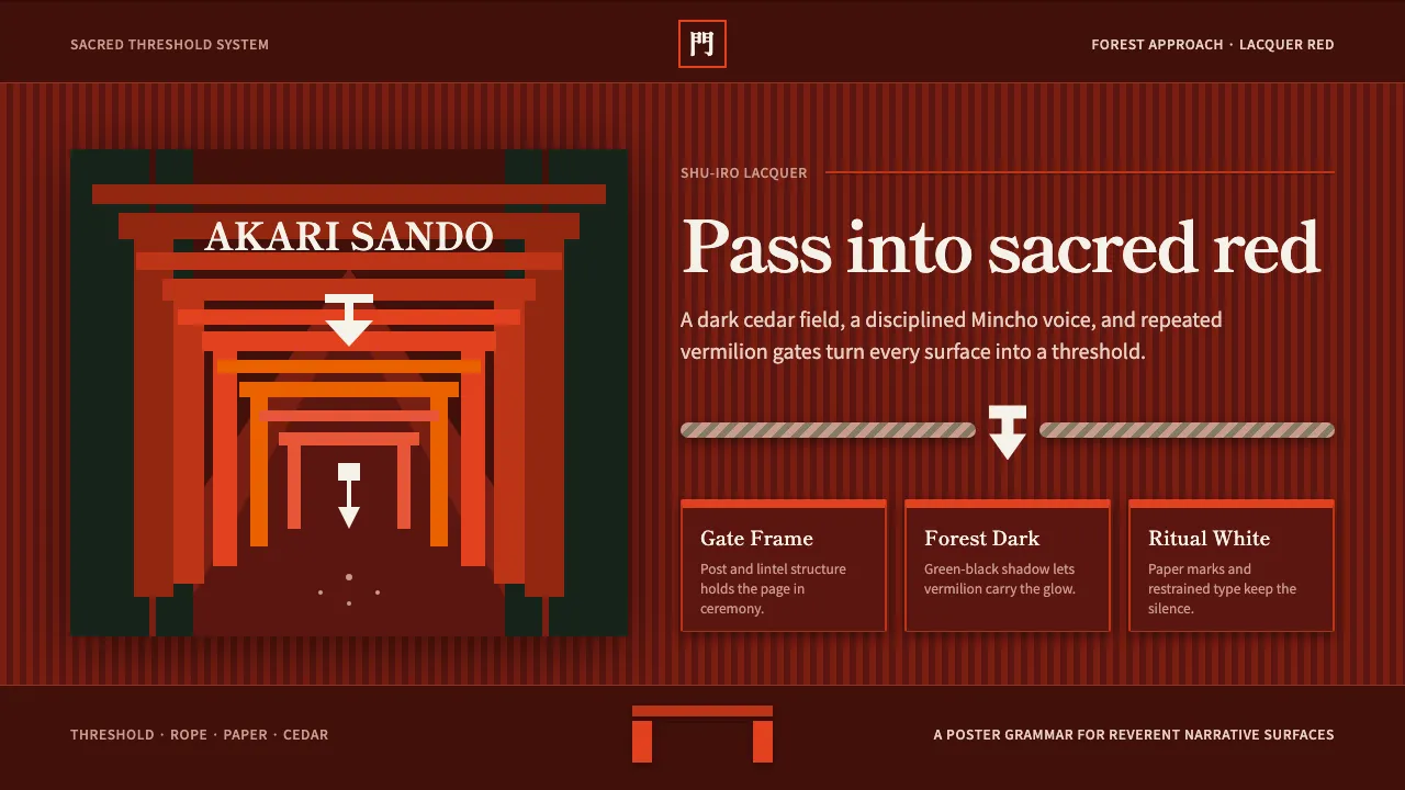 Shinto Torii — Cover