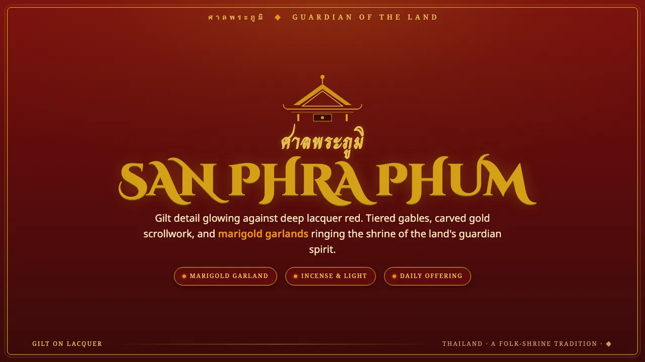Thai Spirit House (San Phra Phum) — Cover