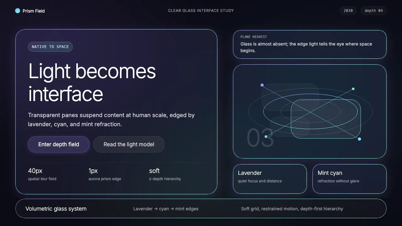 Vision Pro Spatial UI (2030) — Cover