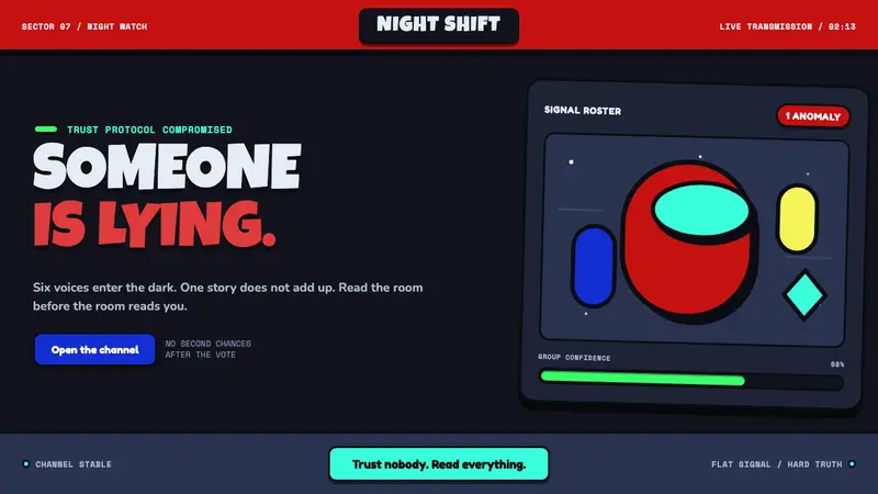 Among Us (crewmate space) — design style preview