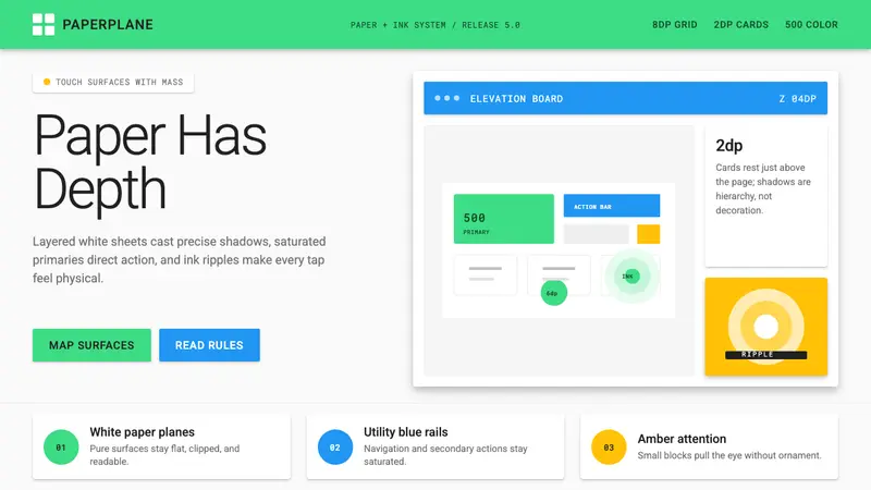 Android Lollipop (Material 1.0) — design style preview