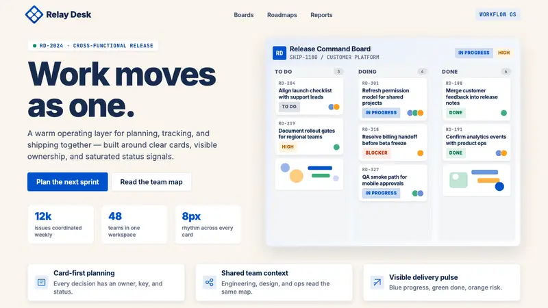Atlassian Jira Blue — design style preview