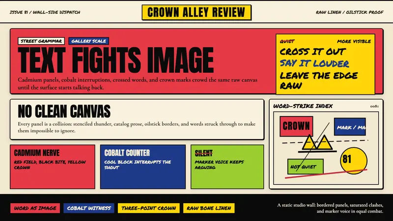Basquiat Neo-Expressionism — design style preview