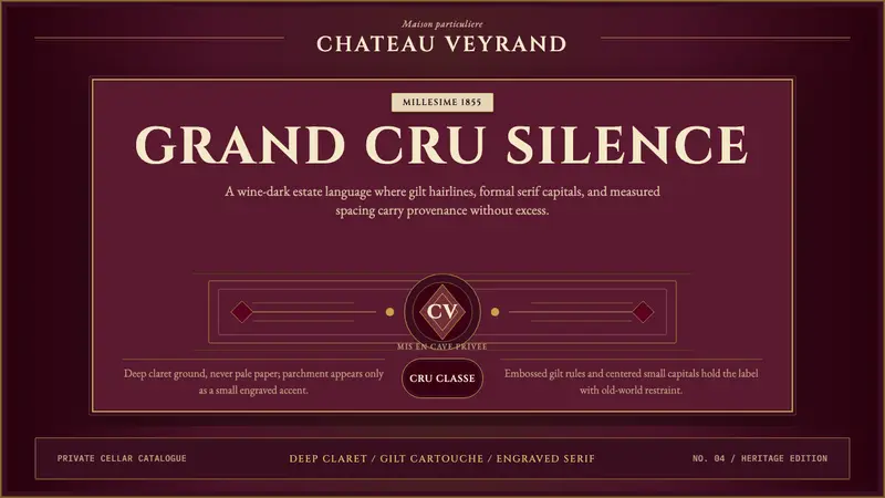 Bordeaux Wine Château — Cover