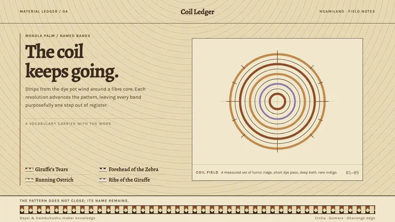 Botswana Coiled Basket — Cover