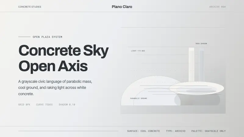 Niemeyer Concrete Grayscale — Cover