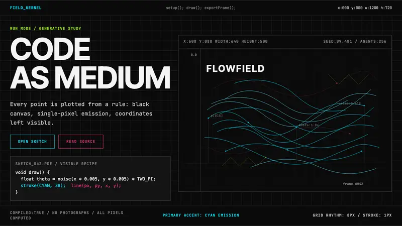 Processing / Generative — design style preview