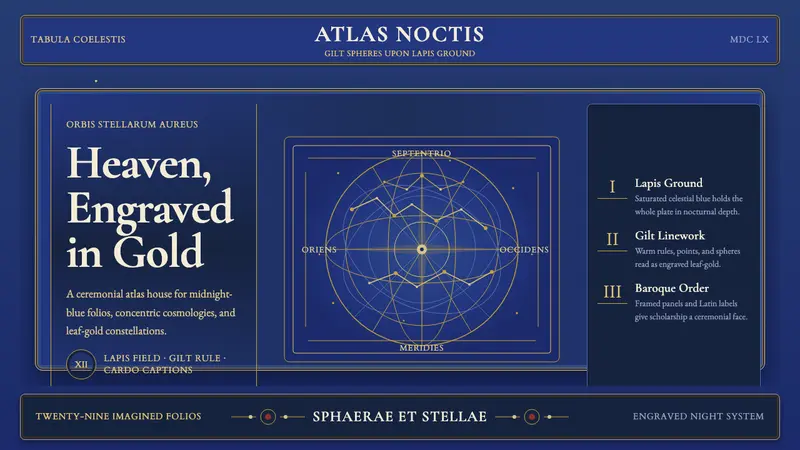 Cellarius Celestial Atlas — Cover