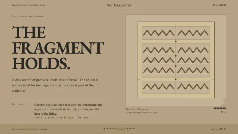 Sao Terracotta — design style preview