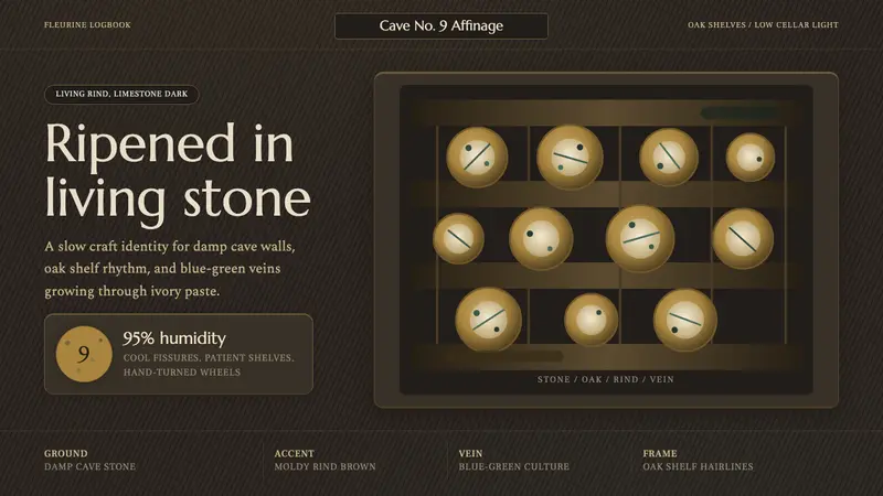 Cheese Affinage Cave — design style preview