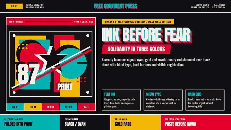 OSPAAAL Tricontinental — design style preview