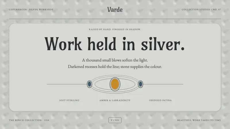 Danish Skønvirke Silver — Cover
