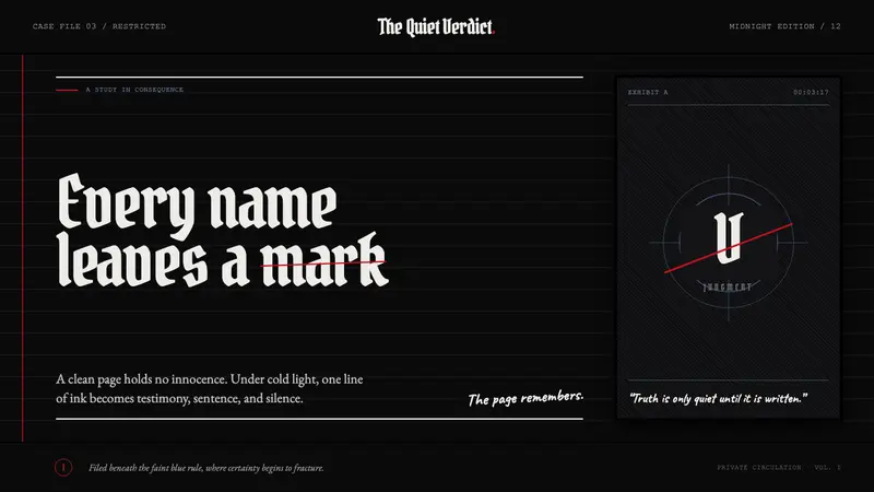 Death Note (2003) — design style preview