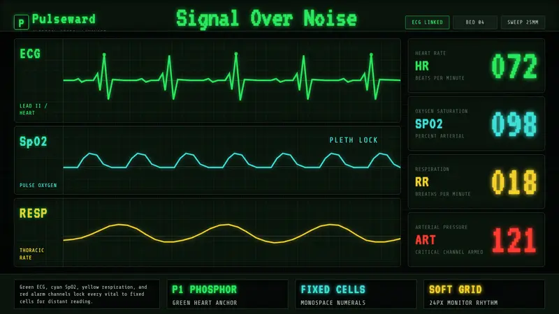 EKG Vital Monitor — Cover
