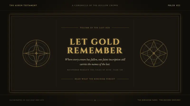 Elden Ring (2022) — design style preview