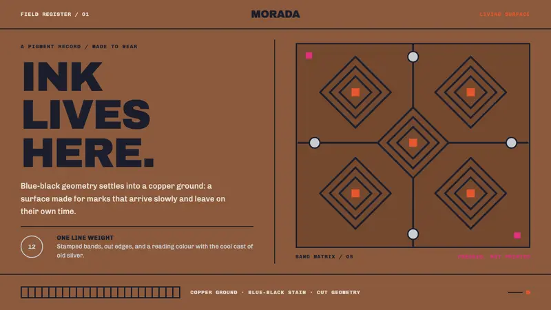 Emberá Jagua — design style preview