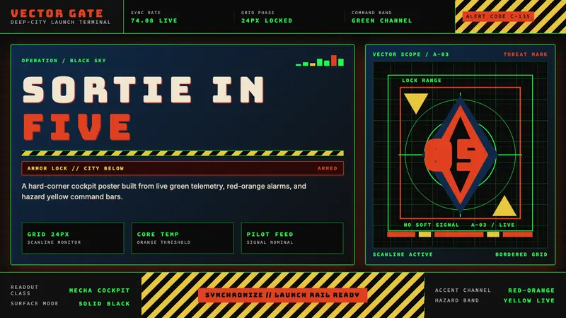 Neon Genesis Evangelion — design style preview