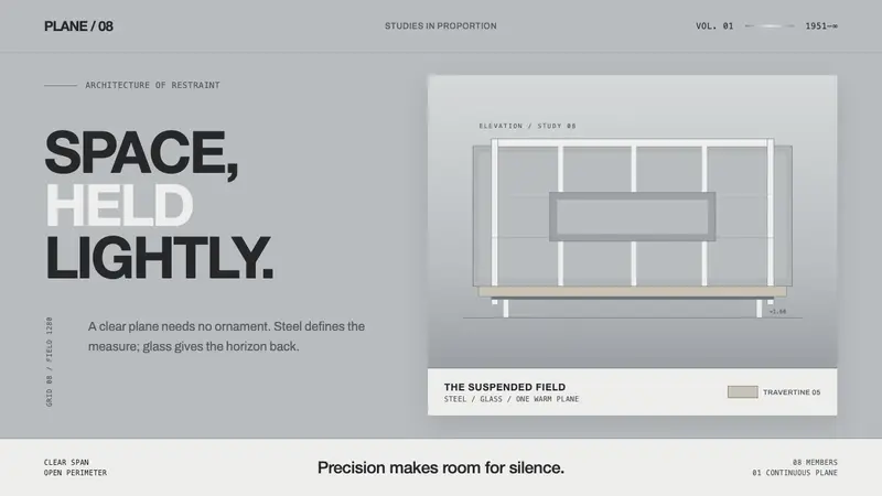 Farnsworth House — design style preview