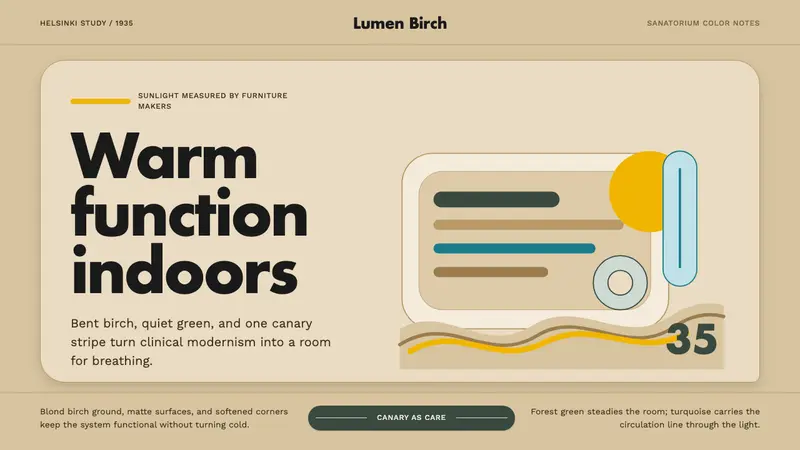 Aalto Finnish Modern — design style preview