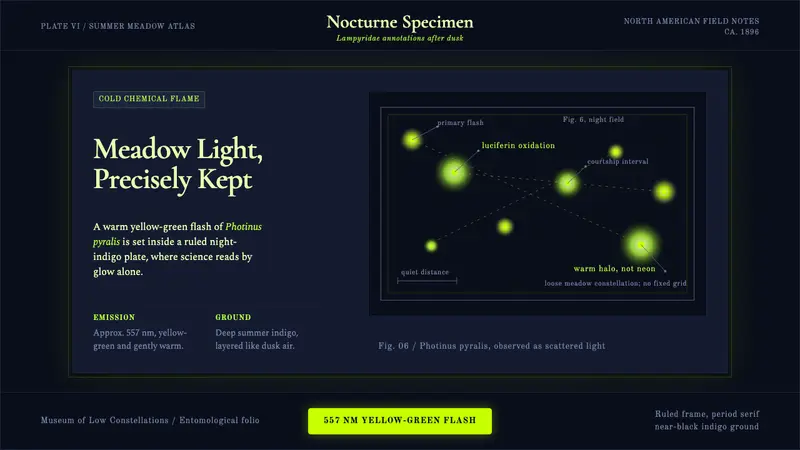 Firefly Bioluminescence — design style preview