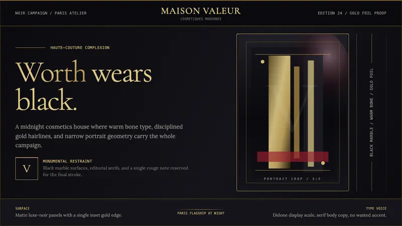 L'Oréal Paris Cosmetics — design style preview