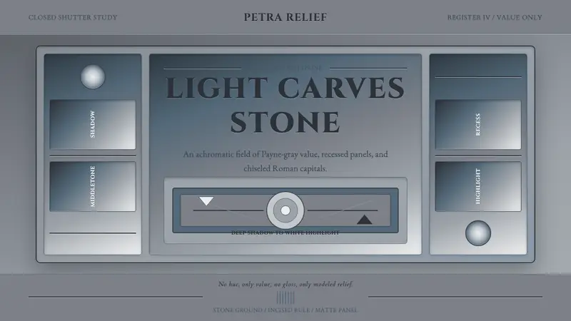 Grisaille Painting — design style preview