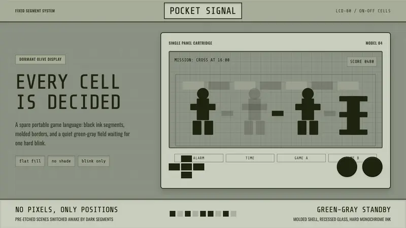 Handheld LCD Game — Cover