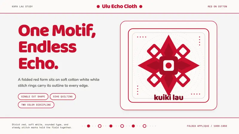Hawaiian Quilt — design style preview