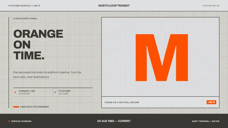 Helsinki Metro Orange — Cover