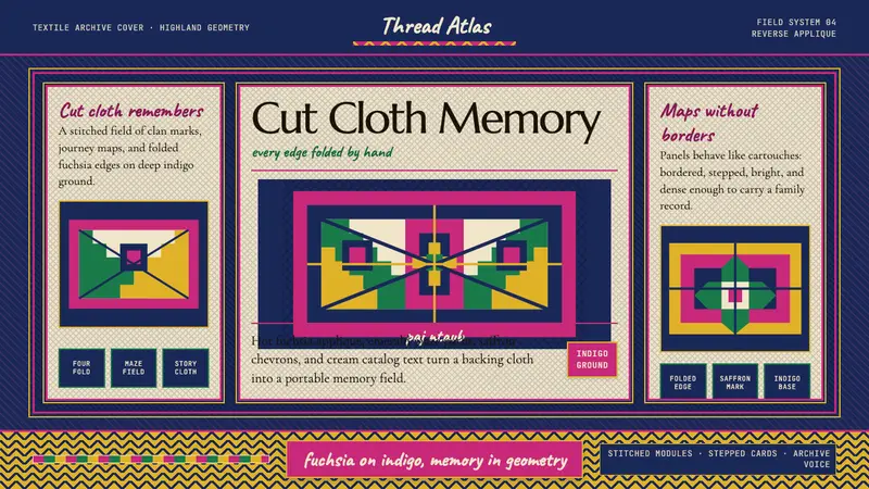Hmong Paj Ntaub (Flower Cloth) — design style preview